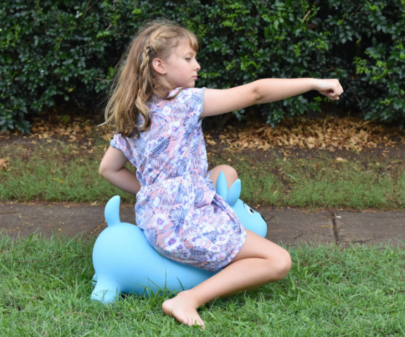 Kaper Kidz Bouncy Rider Ozzie Blue Heeler Ride On