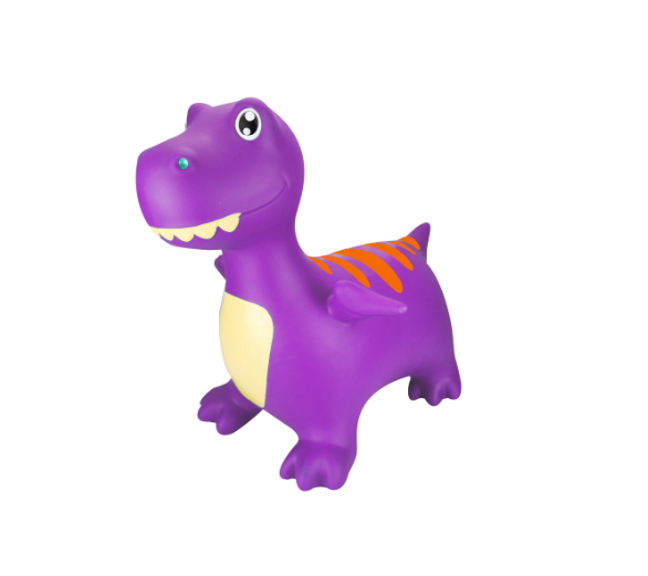 Kaper Kidz Bouncy Rider Periwinkle T-Rex Ride On