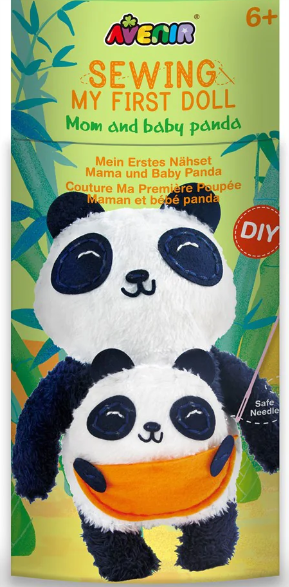 Avenir DIY Sewing Doll Panda Art & Craft Kits