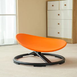 Carousel Spinning Chair Orange Learning Aid