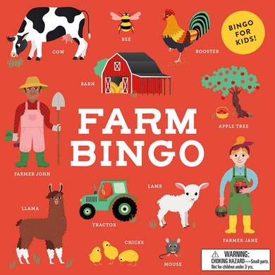 Farm Bingo Game Board Games