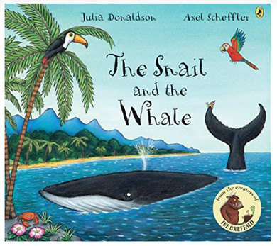 Snail and the Whale Board Book Children's Book