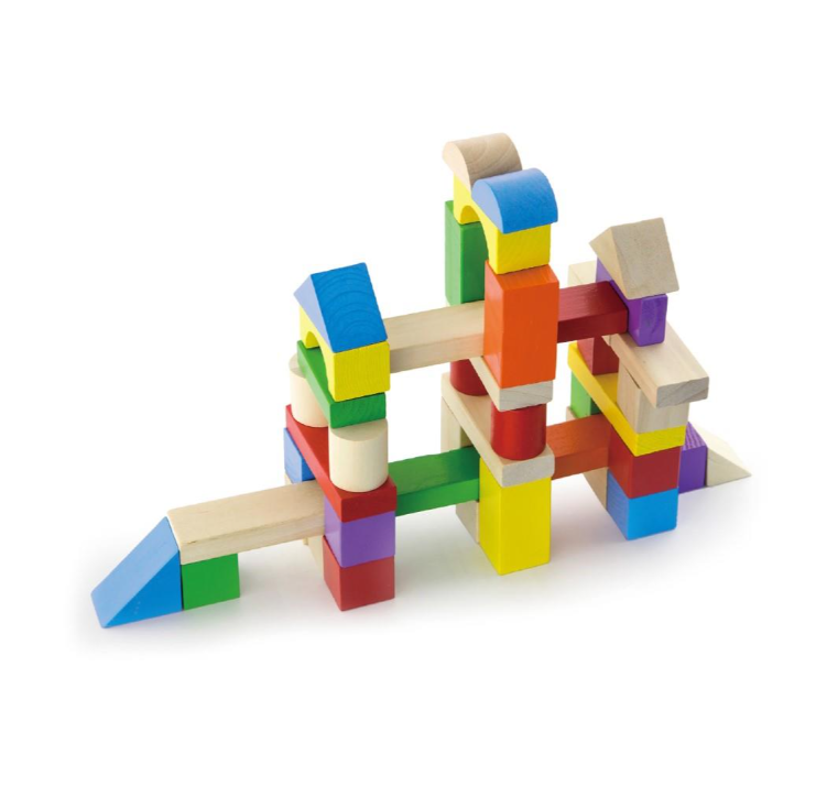 Viga Wooden Blocks 100pc