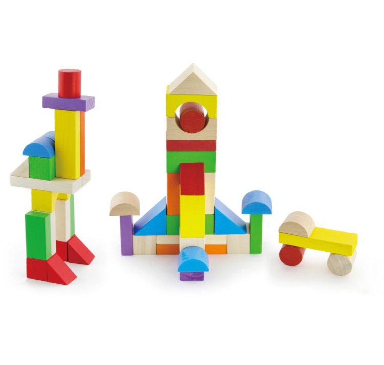 Viga Wooden Blocks 100pc