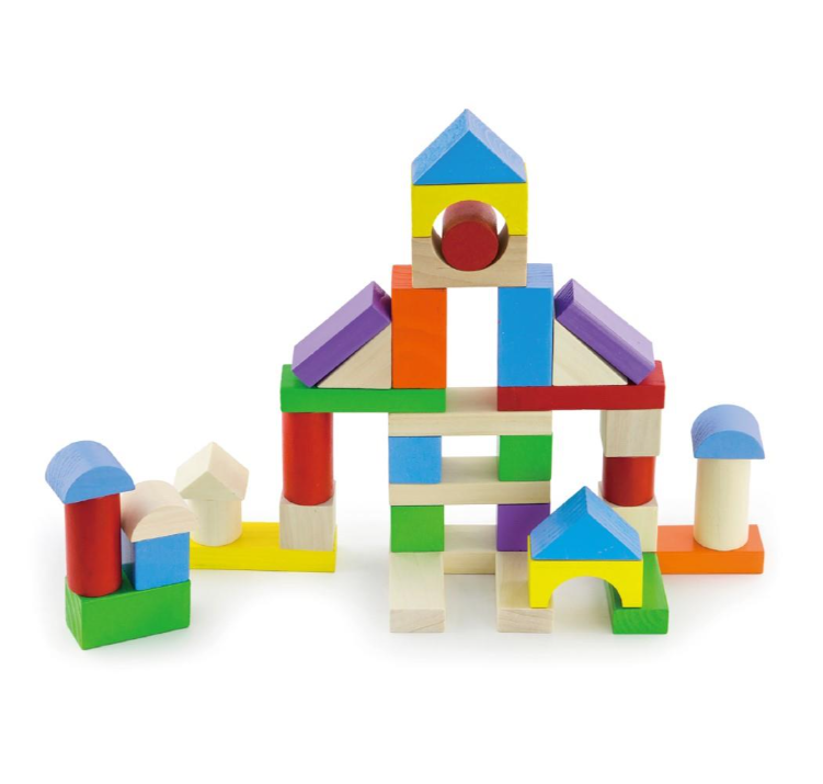 Viga Wooden Blocks 100pc