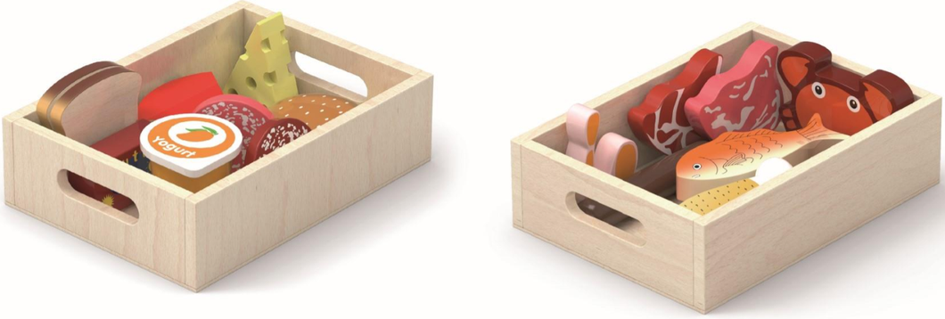 Viga Fridge Food Set
