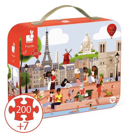 Janod Paris Puzzle 200pc Puzzle