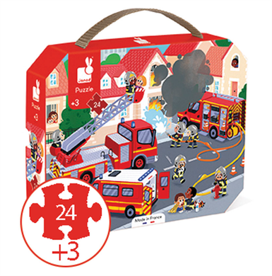 Janod Fireman Puzzle 24pc Puzzle