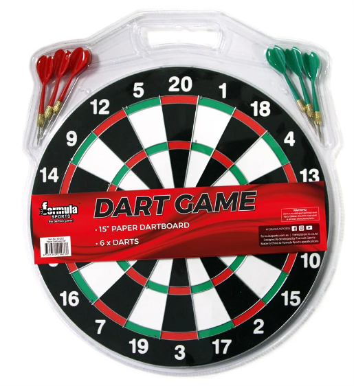 Formula Sports Dartboard 15" games