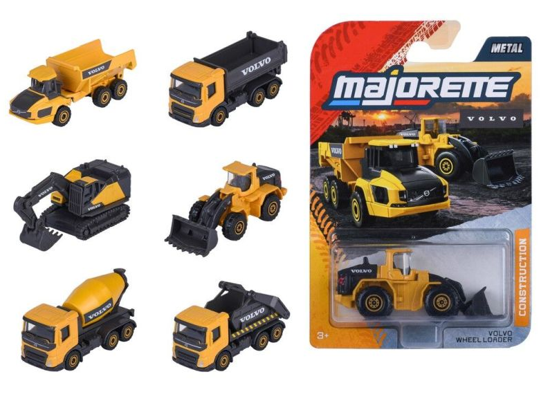 Majorette VOLVO Construction Vehicles
