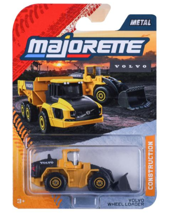 Majorette VOLVO Construction Vehicles