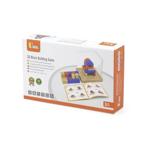 Viga Toys 3D Block Building Blocks Learning Aid