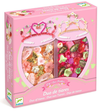 Djeco bead making kit tiaras 