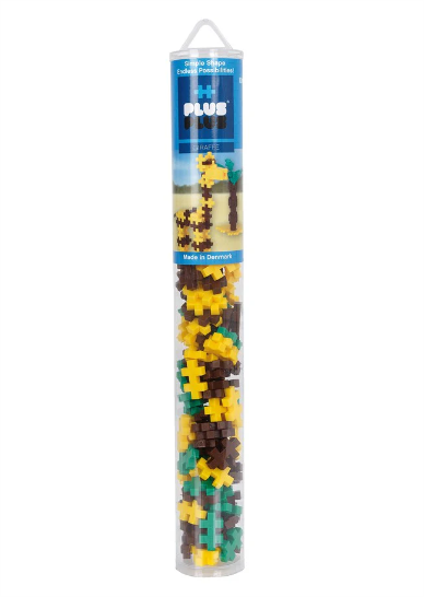 Plus-Plus 100pc Tubes Assorted Giraffe Construction