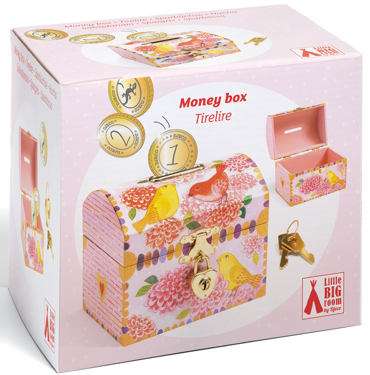 Djeco Money Box Birds