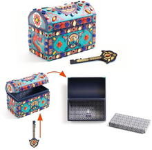 Load image into Gallery viewer, Djeco DIY Super Treasure Chest
