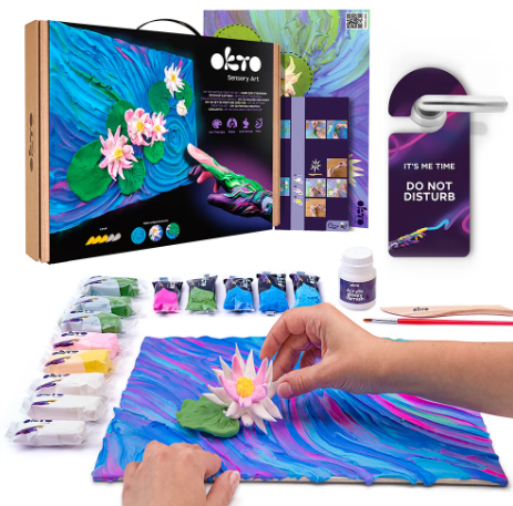 Okto Sensory Art Creative Set Water Lillies Art & Craft Kits