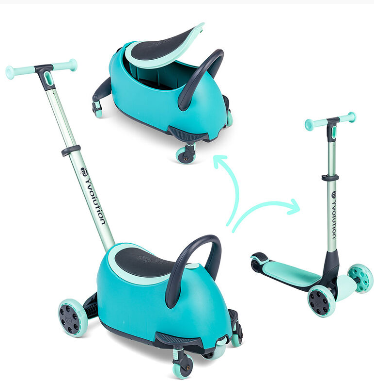 Yvolution Glida Luna 5 in 1 Scooter & Ride On