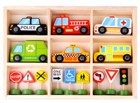 Tooky Toys Transportation Vehicles & Street Signs