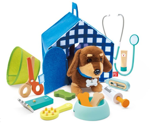 Hape Puppy Care Clinic Vet Set