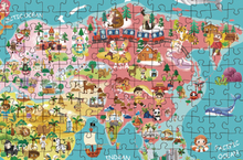 Load image into Gallery viewer, Tooky Toys World Map Jigsaw Puzzle 500pc
