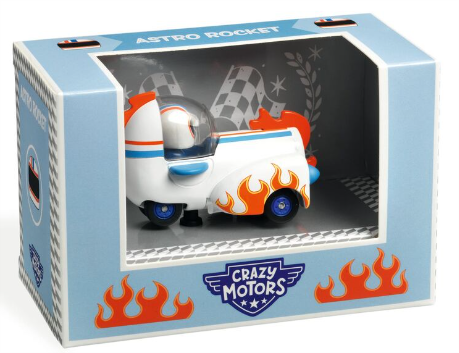 Djeco Crazy Motors Astro Rocket Transport