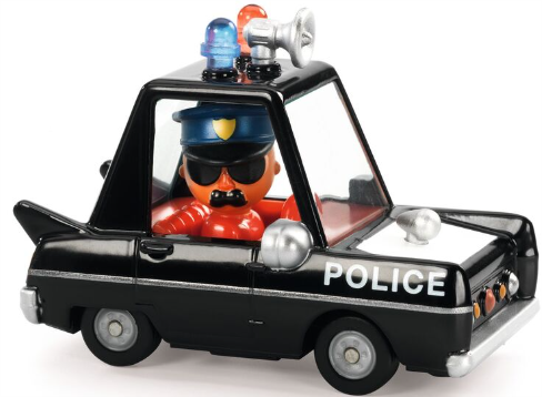 Djeco Crazy Motors Hurry Police Transport