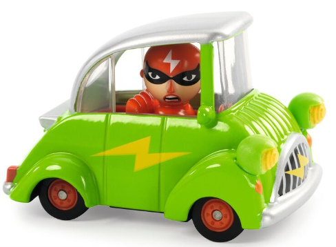 Djeco Crazy Motors Green Flash Transport