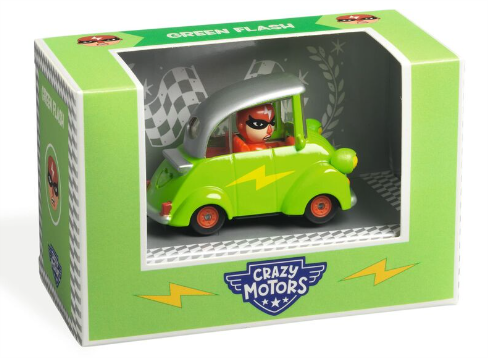 Djeco Crazy Motors Green Flash Transport