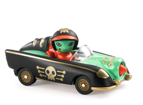 Djeco Crazy Motors Pirate Wheels Transport
