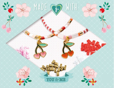 Djeco You & Me Tila and Cherries Bead Set Art & Craft Kits