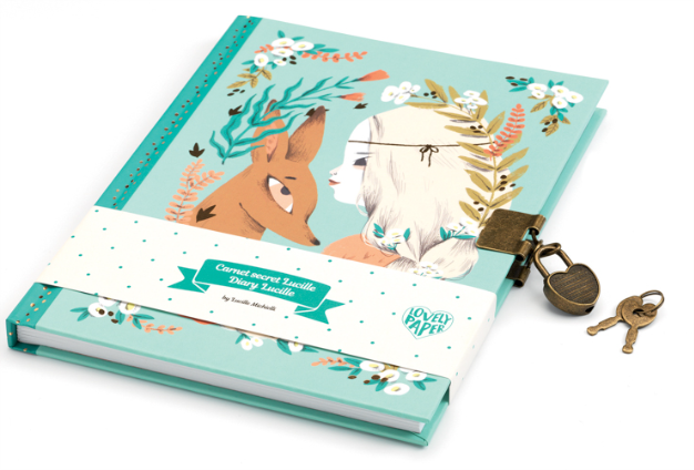 Djeco Lucille Secret Notebook Art & Craft