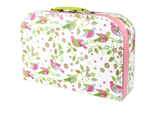 Load image into Gallery viewer, Kaper Kidz Bird Tin Tea Set in Suitcase

