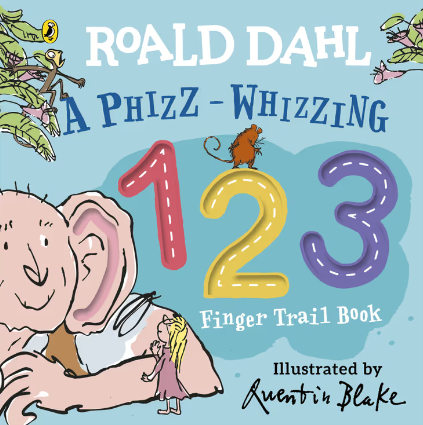 Roald Dahl A Phizz - Whizzing 123 Finger Trail Book Children's Book