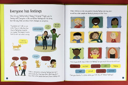 All About Feelings by Usborne Books Book