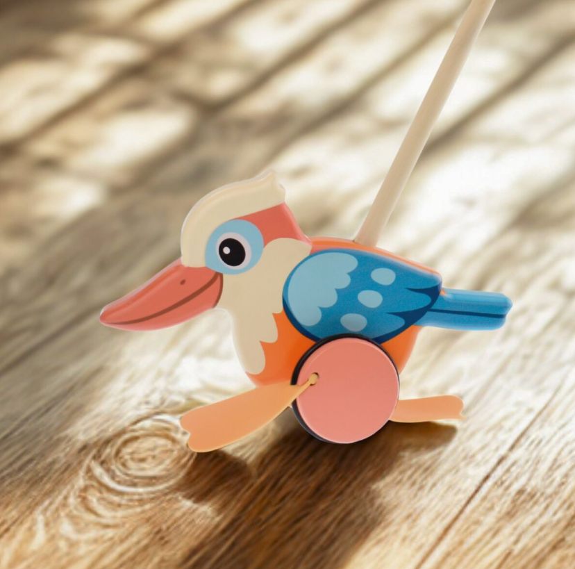 Kaper Kidz Push Along Kookaburra