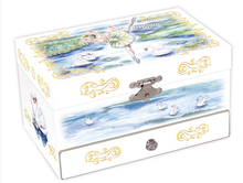 Load image into Gallery viewer, Kaper Kidz Azurea Ballerina Heirloom Music Box
