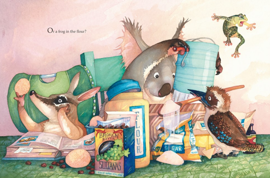 A Giraffe In The Bath by Mem Fox & Olivia Rawson book