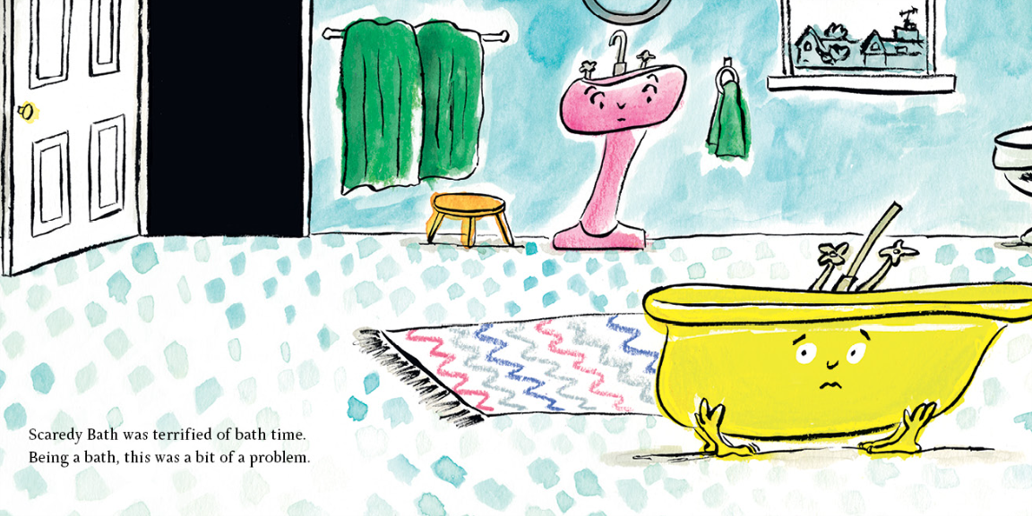 Scaredy Bath by Zoe Foster Blake book