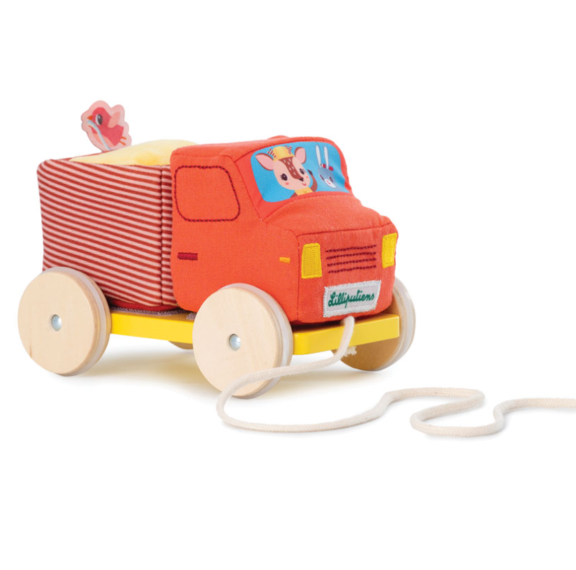 Lilliputiens Pull Along Dump Truck