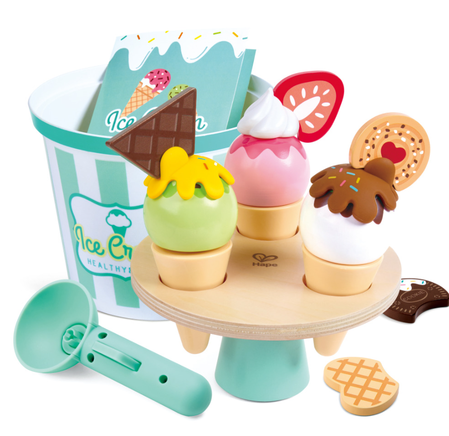 Hape Scoop & Serve Ice Cream Set