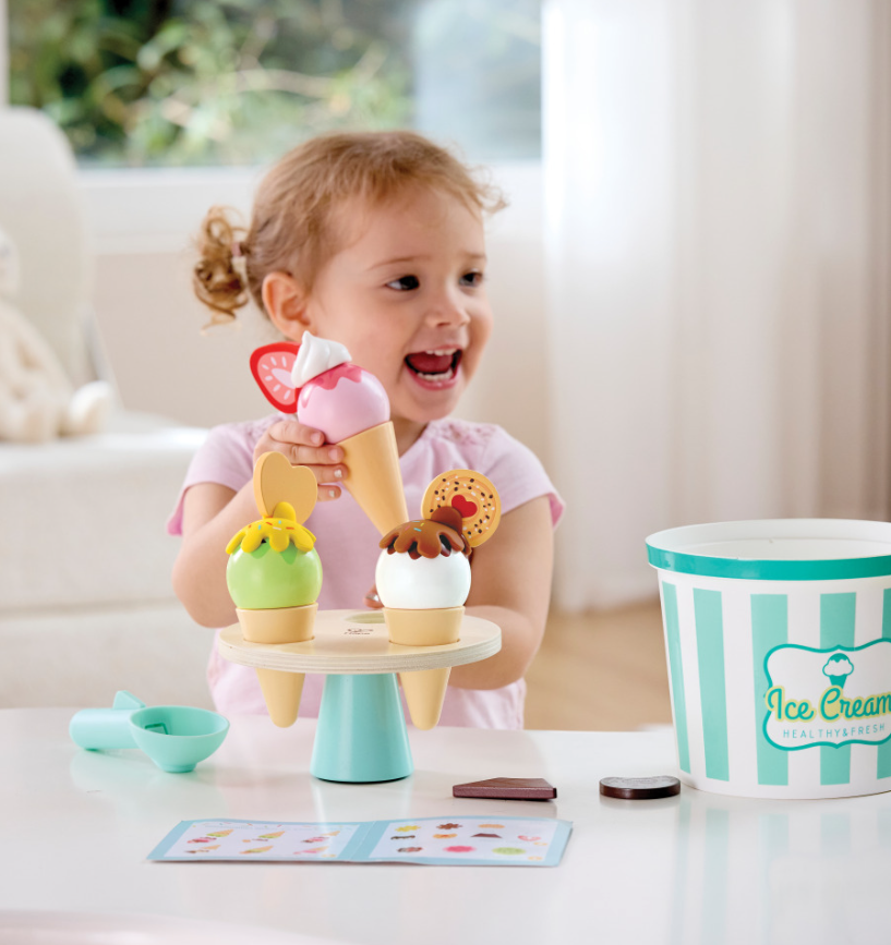Hape Scoop & Serve Ice Cream Set