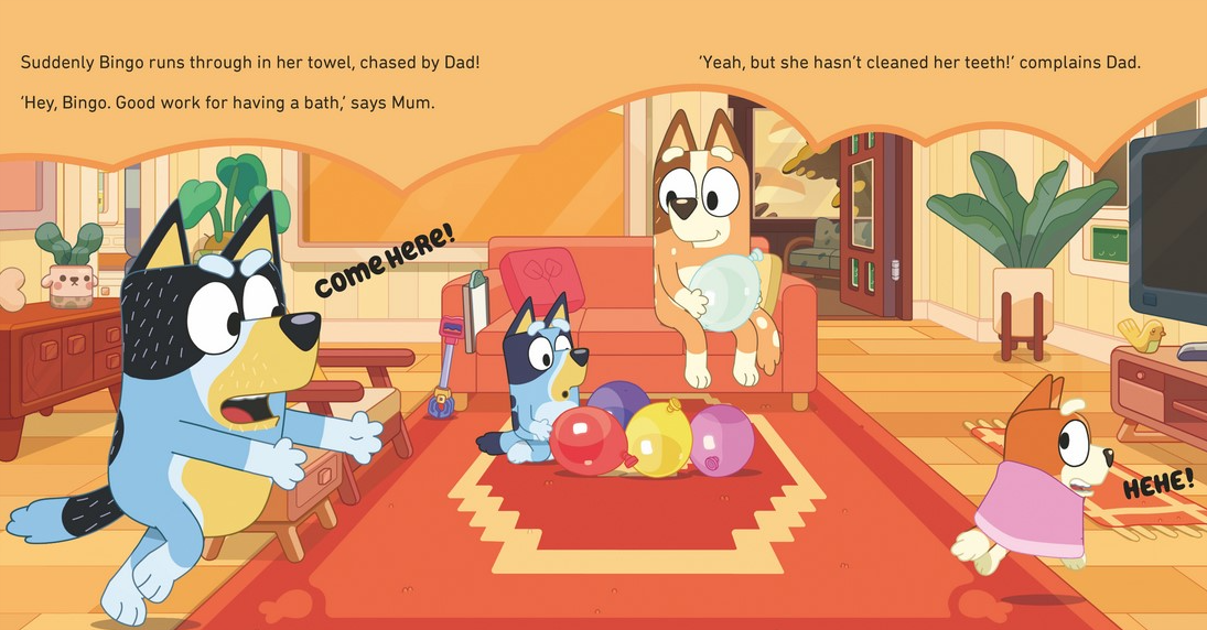 Bluey Mum School Book