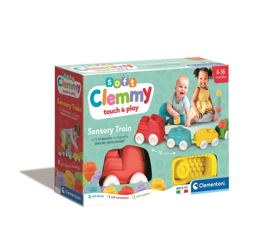 Clementoni Soft Clemmy Sensory Train