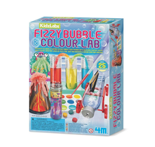 Load image into Gallery viewer, 4M Kidzlabs Fizzy Bubble Colour Lab
