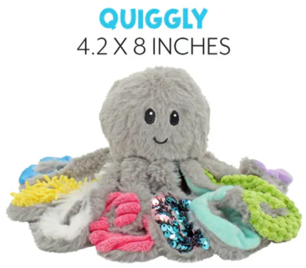 Meavia Sensory Weighted Plush Quiggly The Octopus MINI Sensory Needs