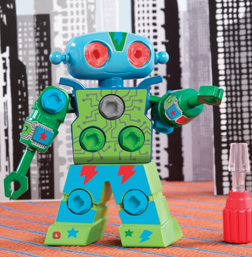 Educational Insights Design & Drill Robot construction