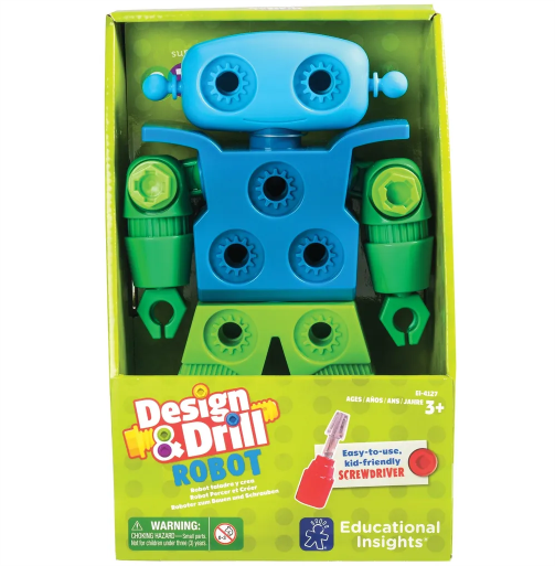 Educational Insights Design & Drill Robot construction