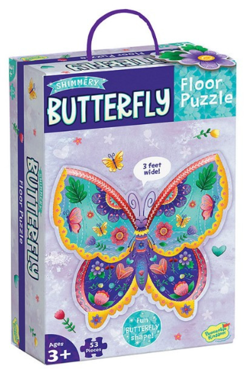 Peaceable Kingdom Butterfly Puzzle