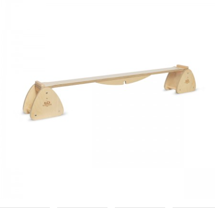 Kinderfeets Pikler Balance Beam & Seesaw seesaw